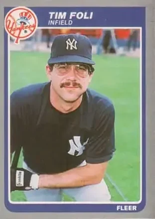 1985 Fleer #126 - Tim Foli - New York Yankees 1985 Fleer #126 - Tim Foli - New York Yankees