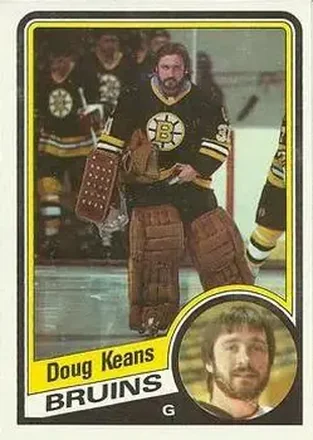 1984-85 Topps #4 - Doug Keans - Boston Bruins