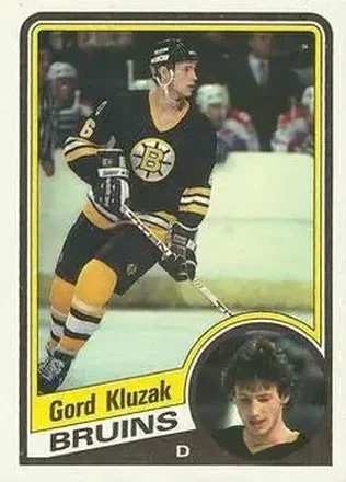 1984-85 Topps #5 - Gord Kluzak - Boston Bruins