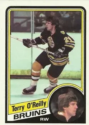 1984-85 Topps #10 - Terry O'Reilly - Boston Bruins