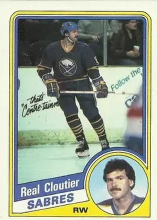 1984-85 Topps #15 Real Cloutier