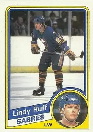 1984-85 Topps #23 Lindy Ruff