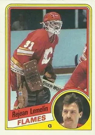 1984-85 Topps #25 Rejean Lemelin