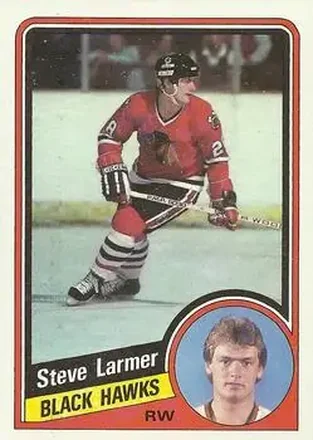 1984-85 Topps #30 Steve Larmer