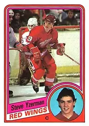 1984-85 Topps #49 Steve Yzerman