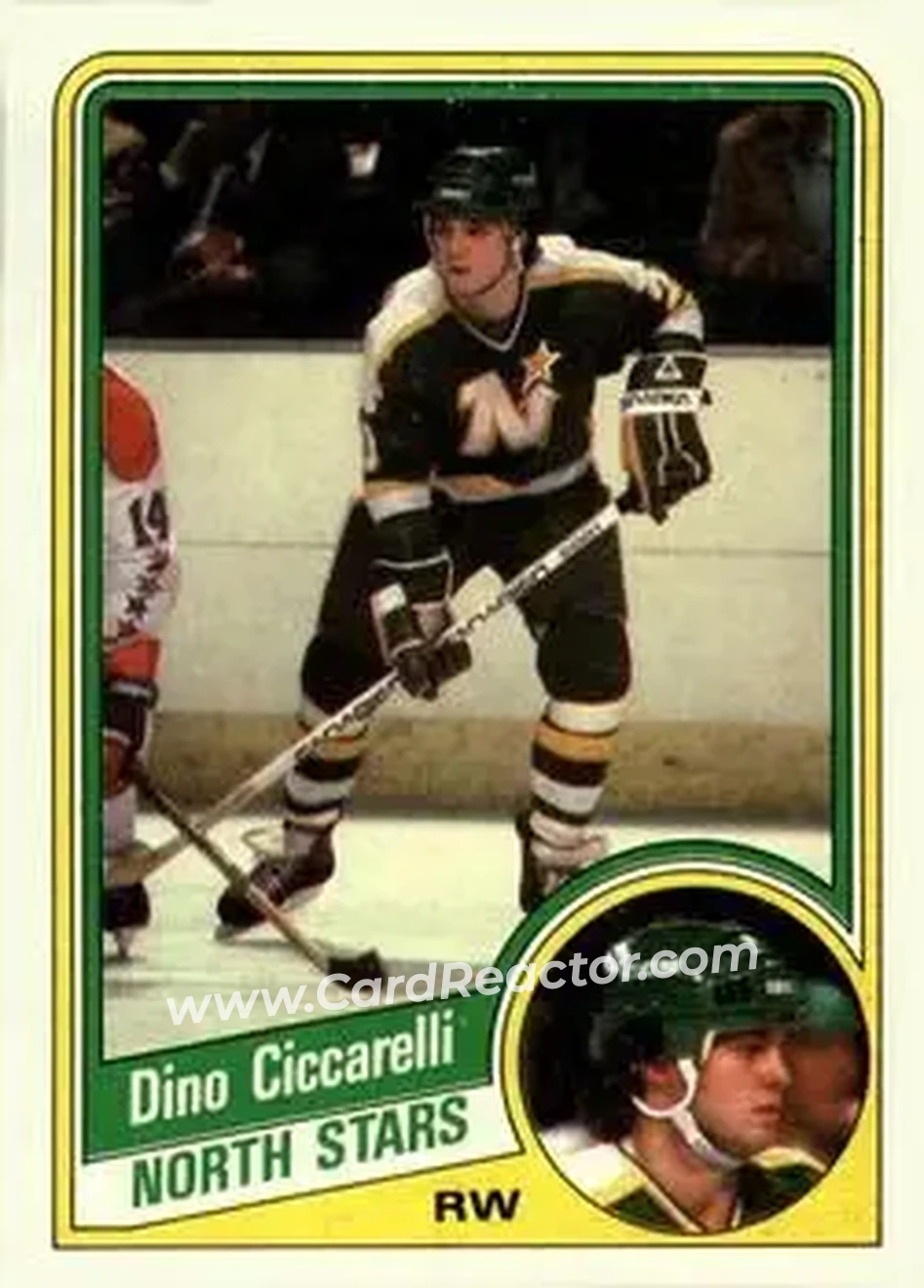 1984-85 Topps #73 - Dino Ciccarelli - Minnesota North Stars - Front