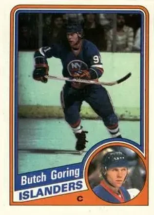 1984-85 Topps #95 - Butch Goring - New York Islanders 1984-85 Topps #95 - Butch Goring - New York Islanders