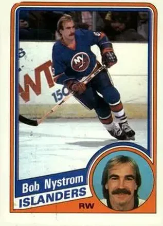 1984-85 Topps #98 - Bob Nystrom - New York Islanders 1984-85 Topps #98 - Bob Nystrom - New York Islanders