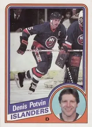 1984-85 Topps #100 Denis Potvin