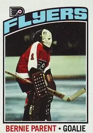 1976-77 Topps #10 - Bernie Parent - Philadelphia Flyers 1976-77 Topps #10 - Bernie Parent - Philadelphia Flyers