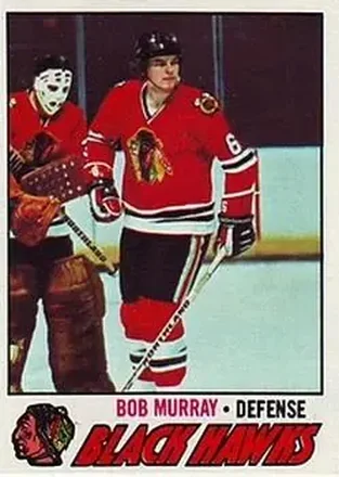 1977-78 Topps #12 - Bob Murray - Chicago Blackhawks 1977-78 Topps #12 - Bob Murray - Chicago Blackhawks