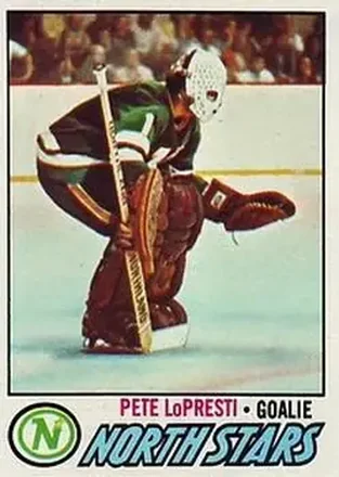 1977-78 Topps #13 - Pete LoPresti - Minnesota North Stars 1977-78 Topps #13 - Pete LoPresti - Minnesota North Stars