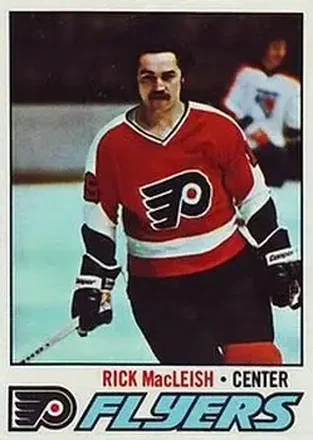 1977-78 Topps #15 - Rick MacLeish - Philadelphia Flyers