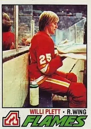 1977-78 Topps #17 Willi Plett