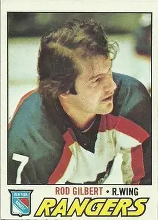 1977-78 Topps #25 Rod Gilbert