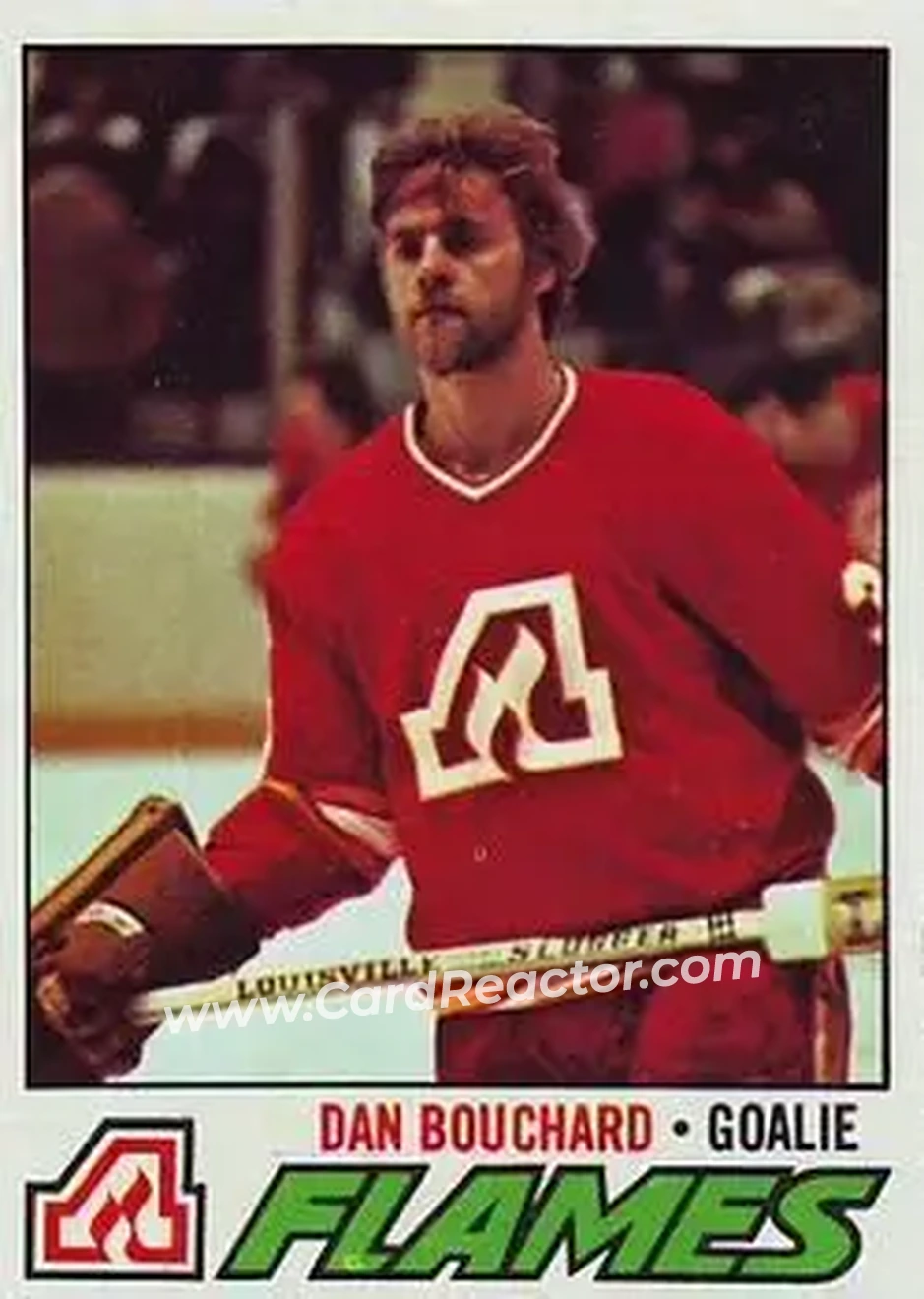 1977-78 Topps #37 - Dan Bouchard - Atlanta Flames - Front