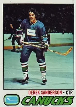 1977-78 Topps #46 - Derek Sanderson - Vancouver Canucks