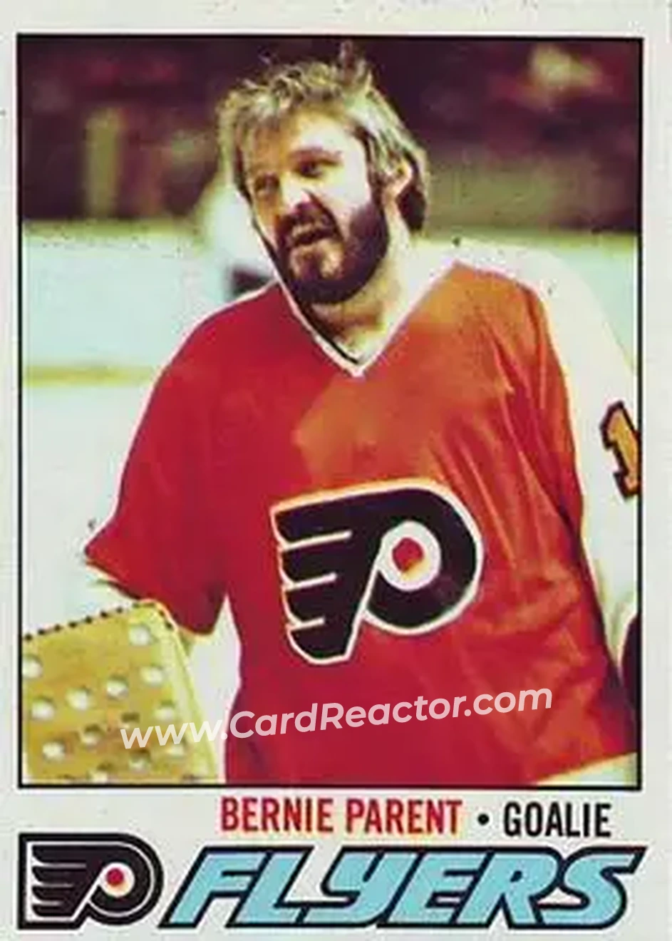 1977-78 Topps #65 - Bernie Parent - Philadelphia Flyers - Front 1977-78 Topps #65 - Bernie Parent - Philadelphia Flyers - Front