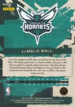 Back of LaMelo Ball