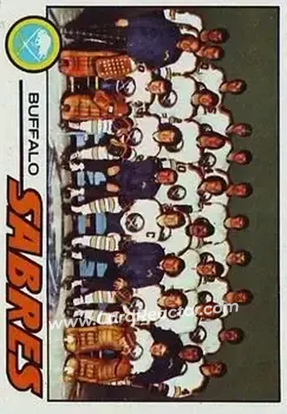 1977-78 Topps #73 - Buffalo Sabres CL, TC - Buffalo Sabres - Buffalo Sabres - Front