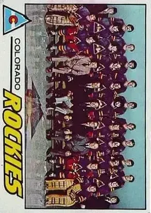 1977-78 Topps #76 Colorado Rockies CL, TC - Colorado Rockies