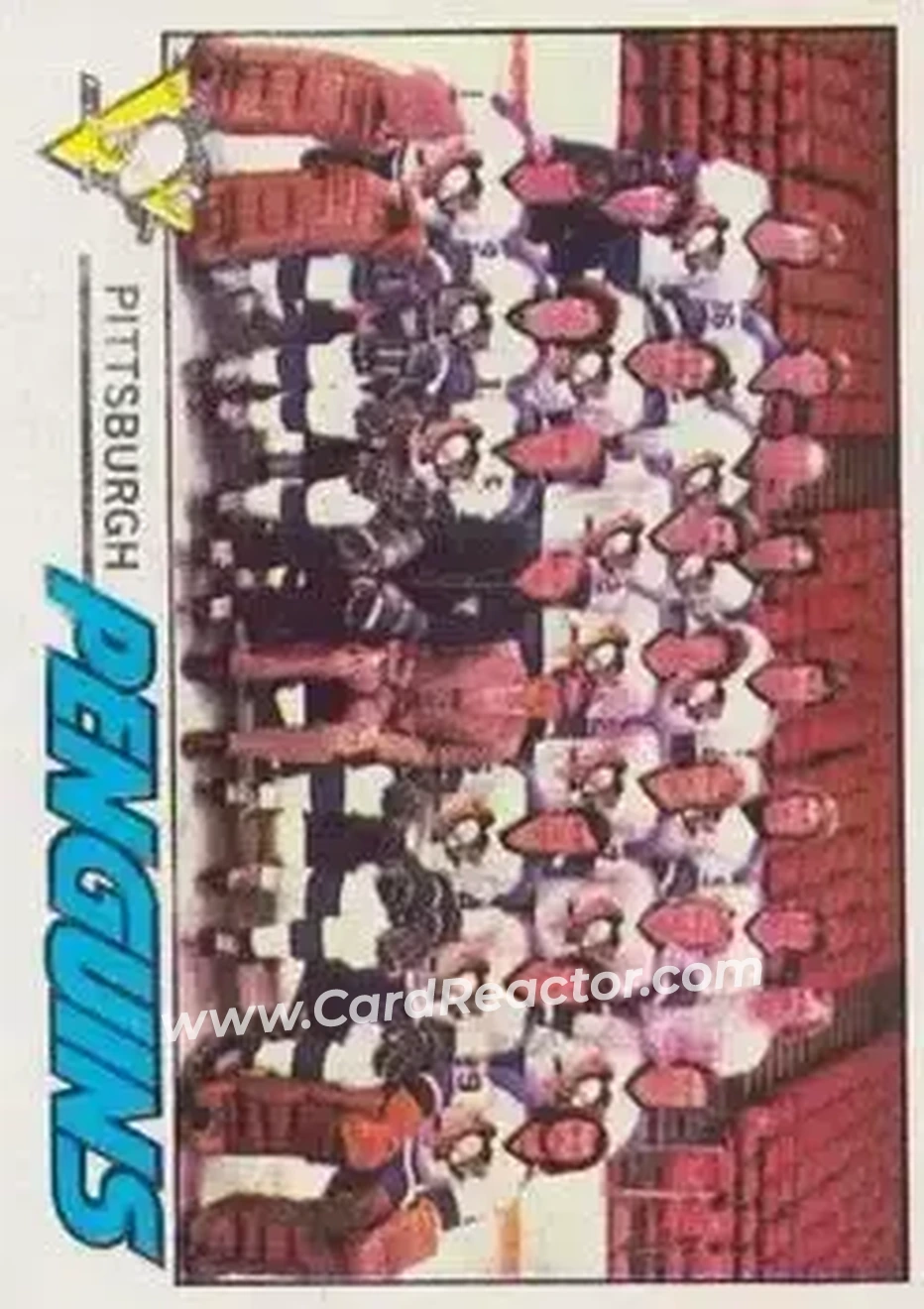 1977-78 Topps #84 - Pittsburgh Penguins CL, TC - Pittsburgh Penguins - Pittsburgh Penguins - Front