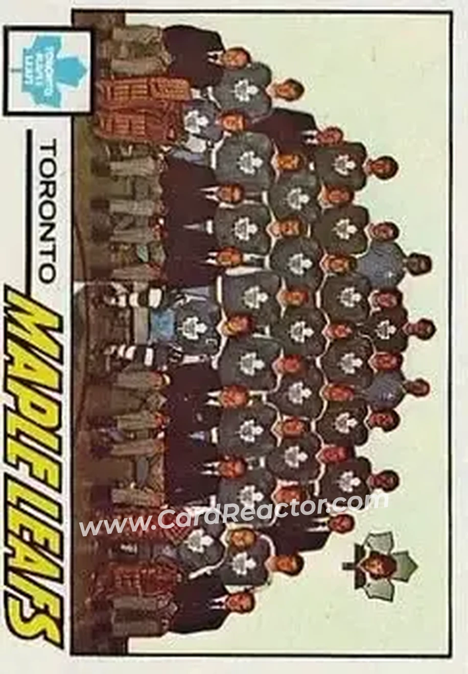 1977-78 Topps #86 - Toronto Maple Leafs CL, TC - Toronto Maple Leafs - Toronto Maple Leafs - Front 1977-78 Topps #86 - Toronto Maple Leafs CL, TC - Toronto Maple Leafs - Toronto Maple Leafs - Front