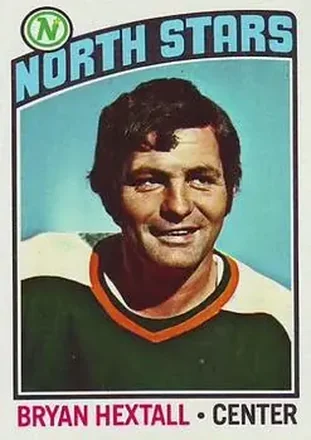 1976-77 Topps #13 - Bryan Hextall - Minnesota North Stars