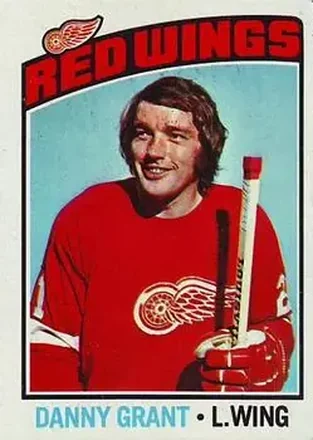 1976-77 Topps #16 - Danny Grant - Detroit Red Wings