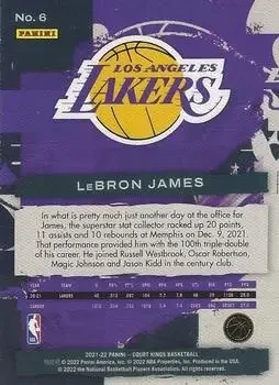 Back of LeBron James
