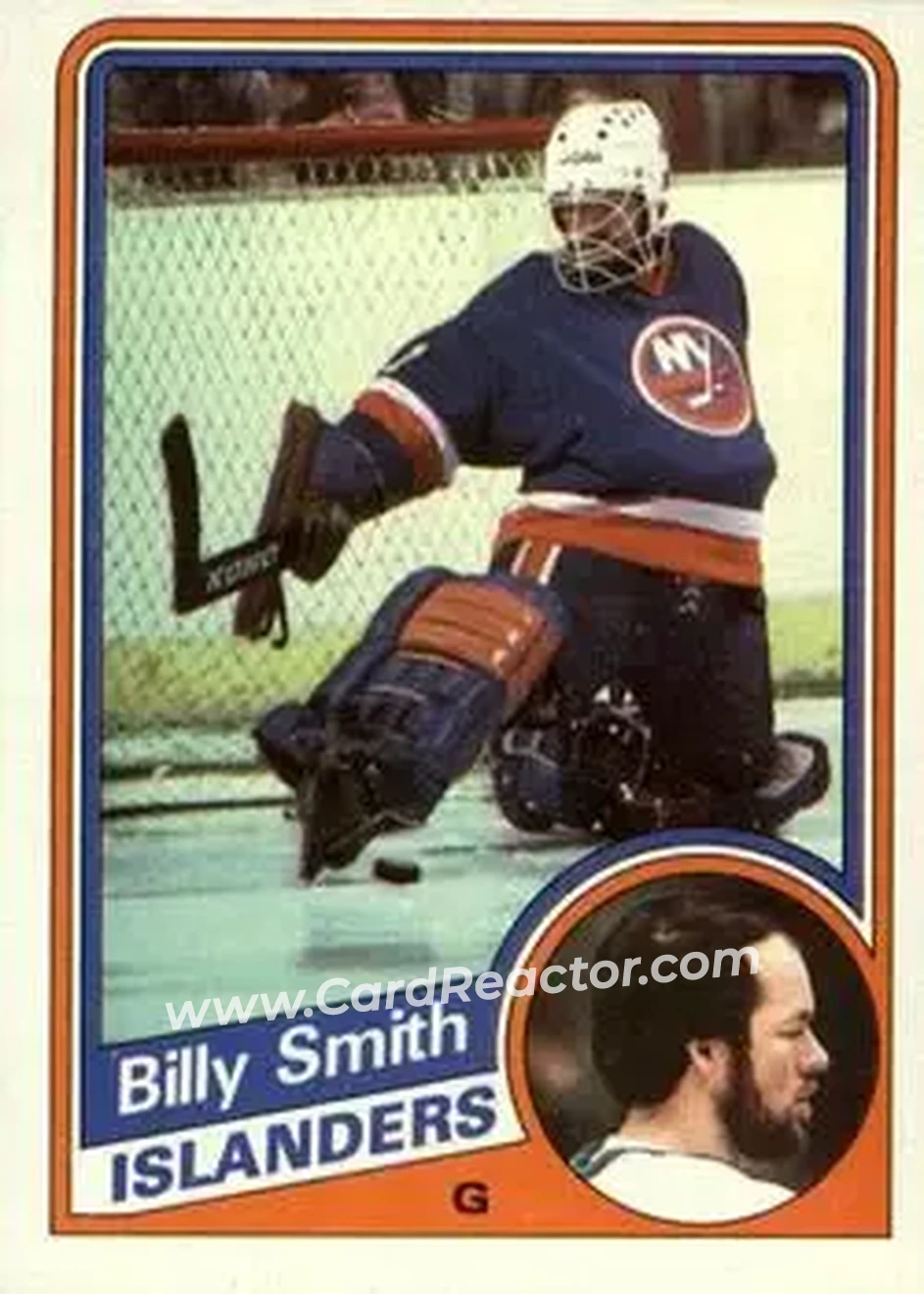 1984-85 Topps #101 - Bill Smith - New York Islanders - Front