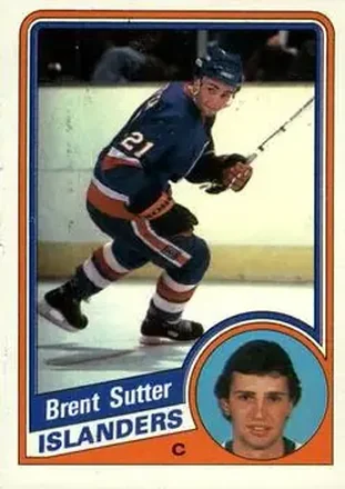 1984-85 Topps #102 Brent Sutter