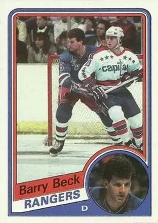1984-85 Topps #105 Barry Beck