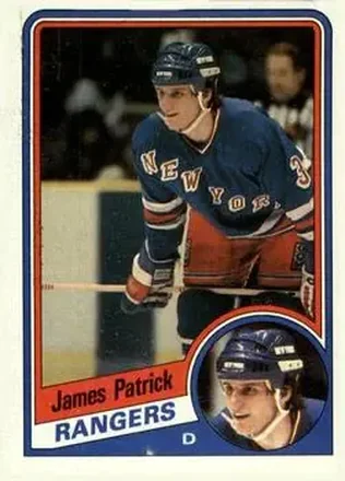 1984-85 Topps #112 James Patrick
