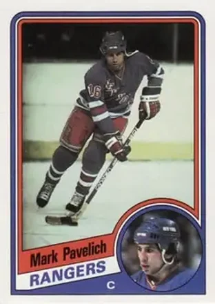 1984-85 Topps #113 Mark Pavelich
