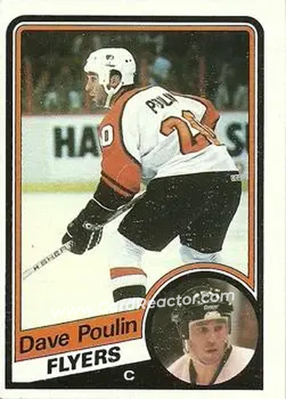 1984-85 Topps #120 - Dave Poulin - Philadelphia Flyers - Front 1984-85 Topps #120 - Dave Poulin - Philadelphia Flyers - Front