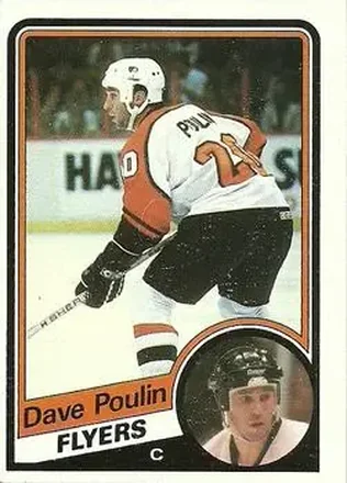 1984-85 Topps #120 Dave Poulin