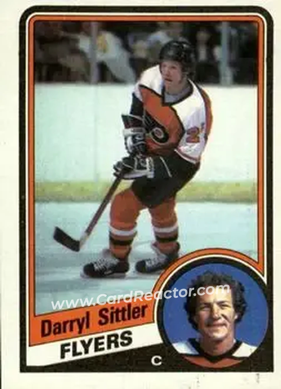 1984-85 Topps #121 - Darryl Sittler - Philadelphia Flyers - Front 1984-85 Topps #121 - Darryl Sittler - Philadelphia Flyers - Front