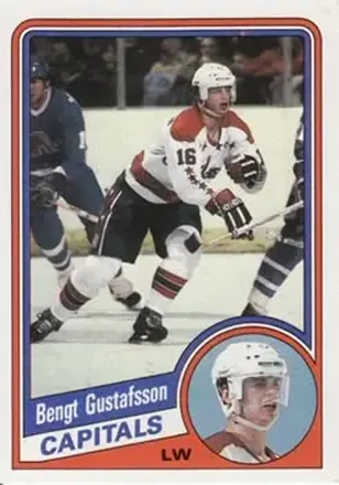 1984-85 Topps #144 Bengt Gustafsson