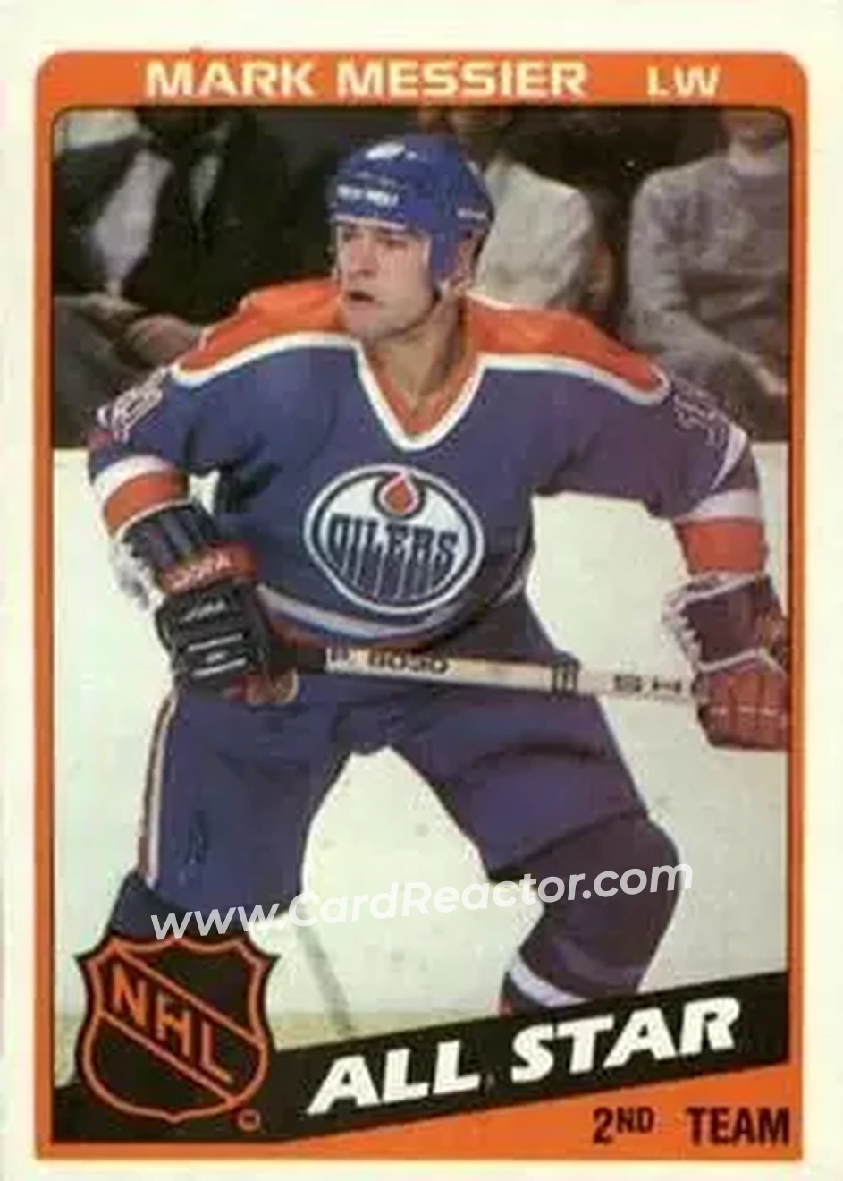 1984-85 Topps #159 - Mark Messier - Edmonton Oilers