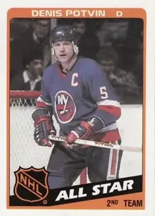 1984-85 Topps #162 - Denis Potvin - New York Islanders