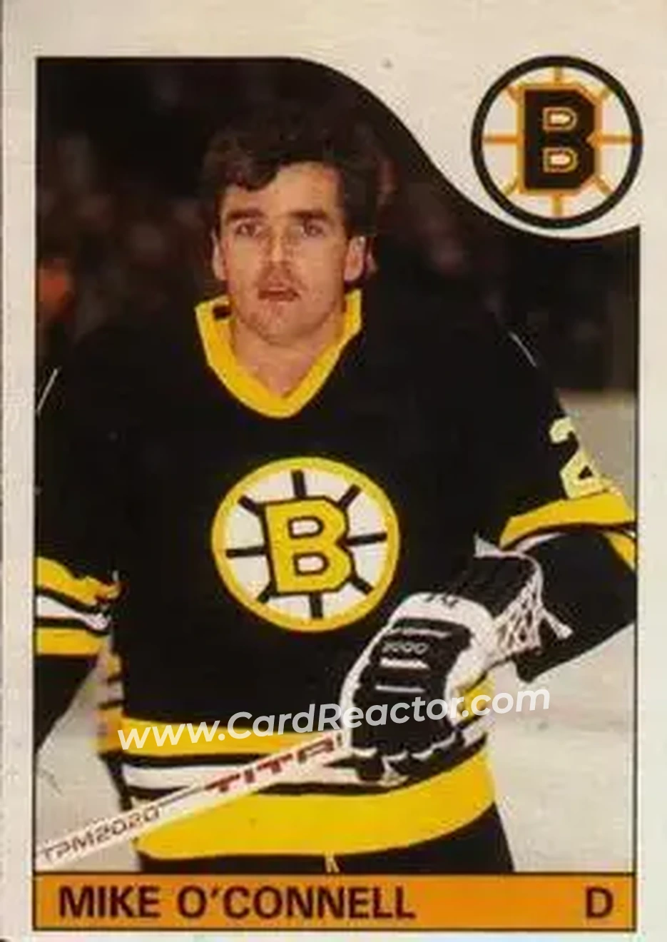 1985-86 O-Pee-Chee #2 - Mike O'Connell - Boston Bruins - Front