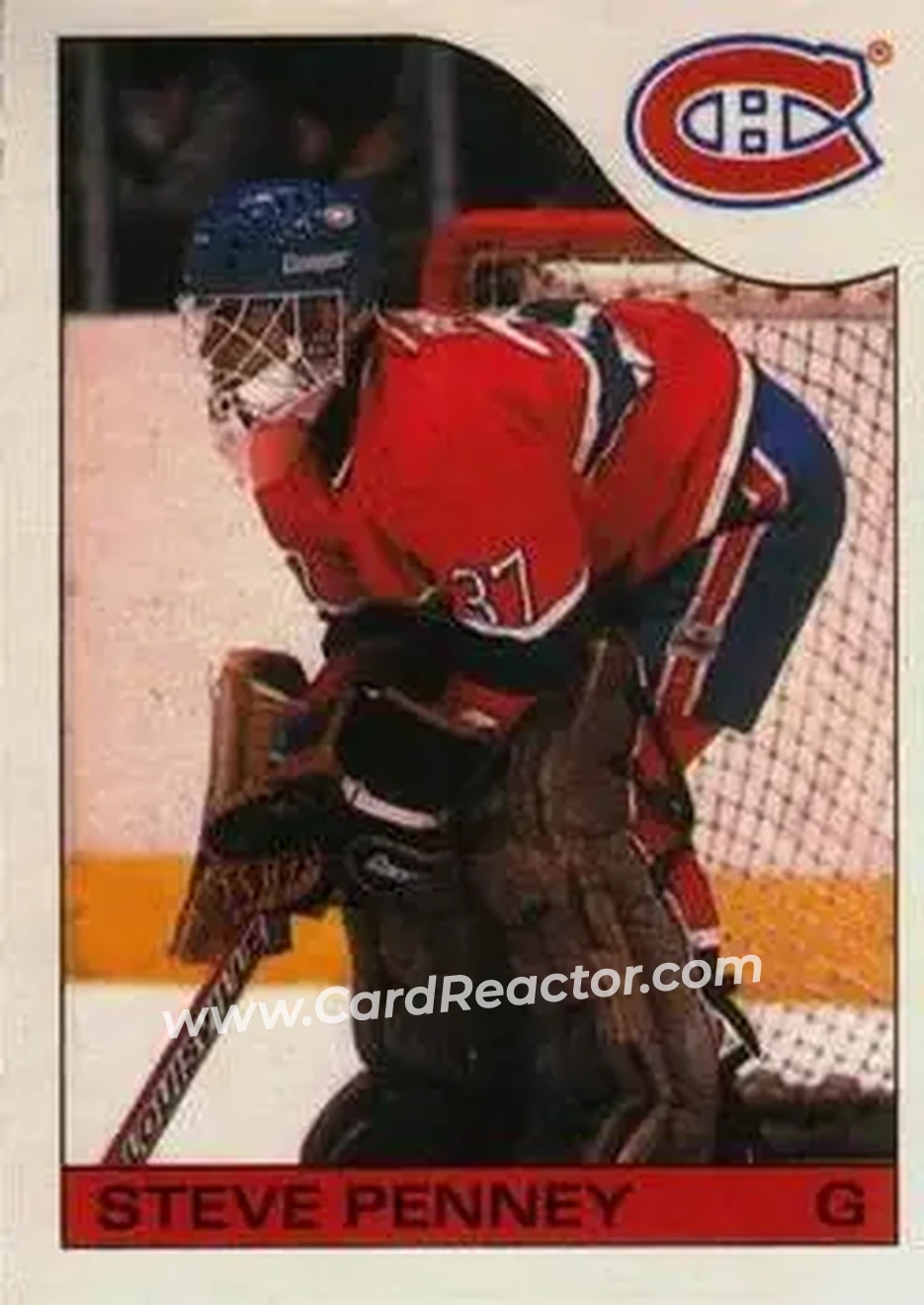 1985-86 O-Pee-Chee #4 - Steve Penney - Montreal Canadiens - Front
