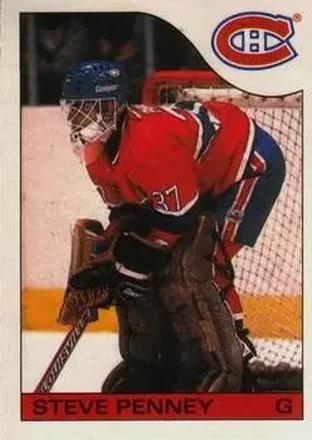 1985-86 O-Pee-Chee #4 - Steve Penney - Montreal Canadiens