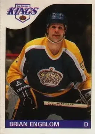 1985-86 O-Pee-Chee #5 - Brian Engblom - Los Angeles Kings