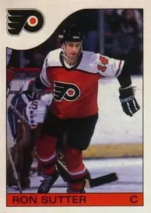 1985-86 O-Pee-Chee #6 - Ron Sutter - Philadelphia Flyers