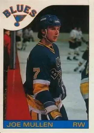 1985-86 O-Pee-Chee #7 - Joey Mullen - St. Louis Blues