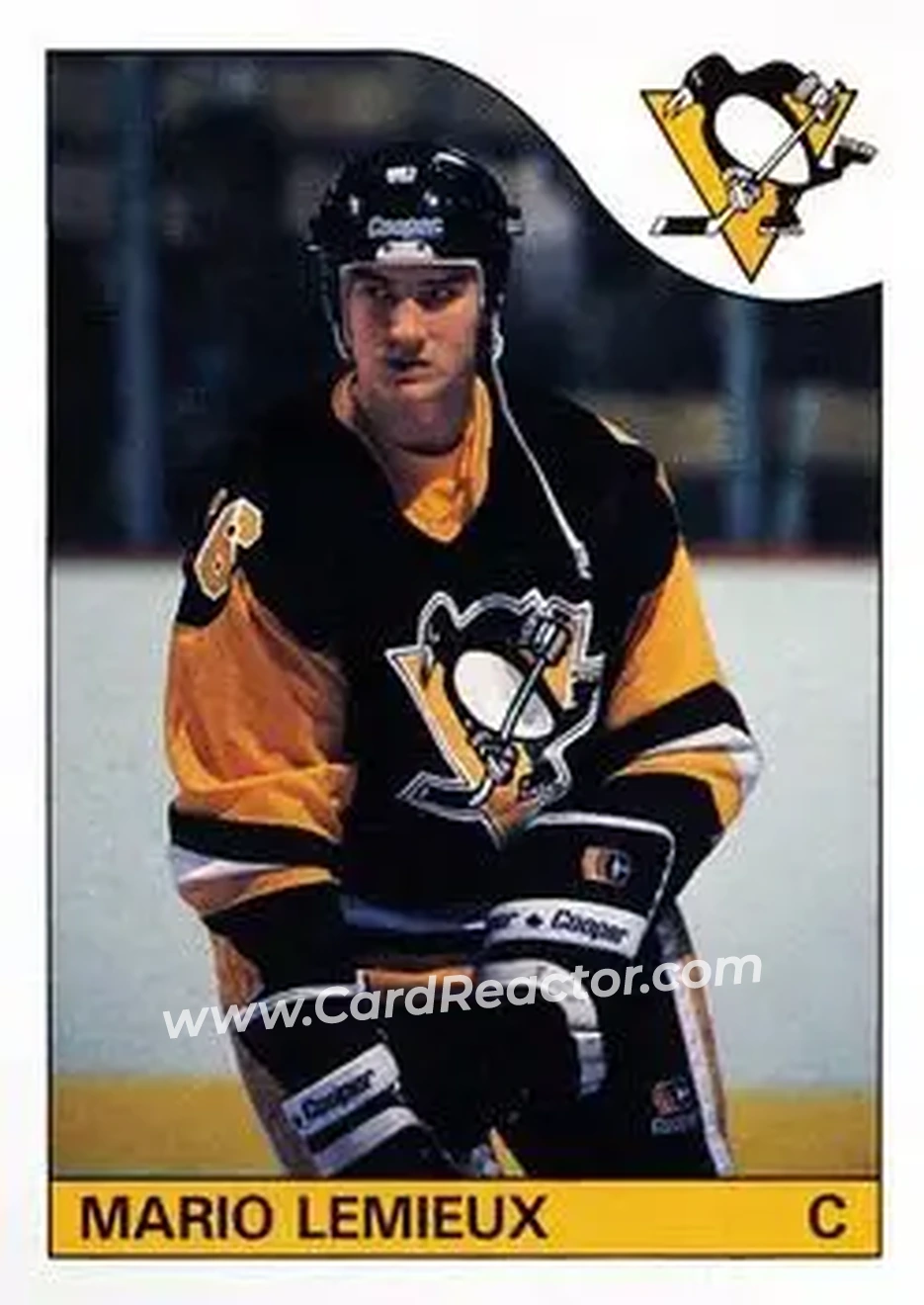 1985-86 O-Pee-Chee #9 - Mario Lemieux - Pittsburgh Penguins - Front
