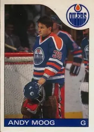 1985-86 O-Pee-Chee #12 - Andy Moog - Edmonton Oilers