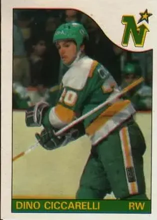 1985-86 O-Pee-Chee #13 - Dino Ciccarelli - Minnesota North Stars